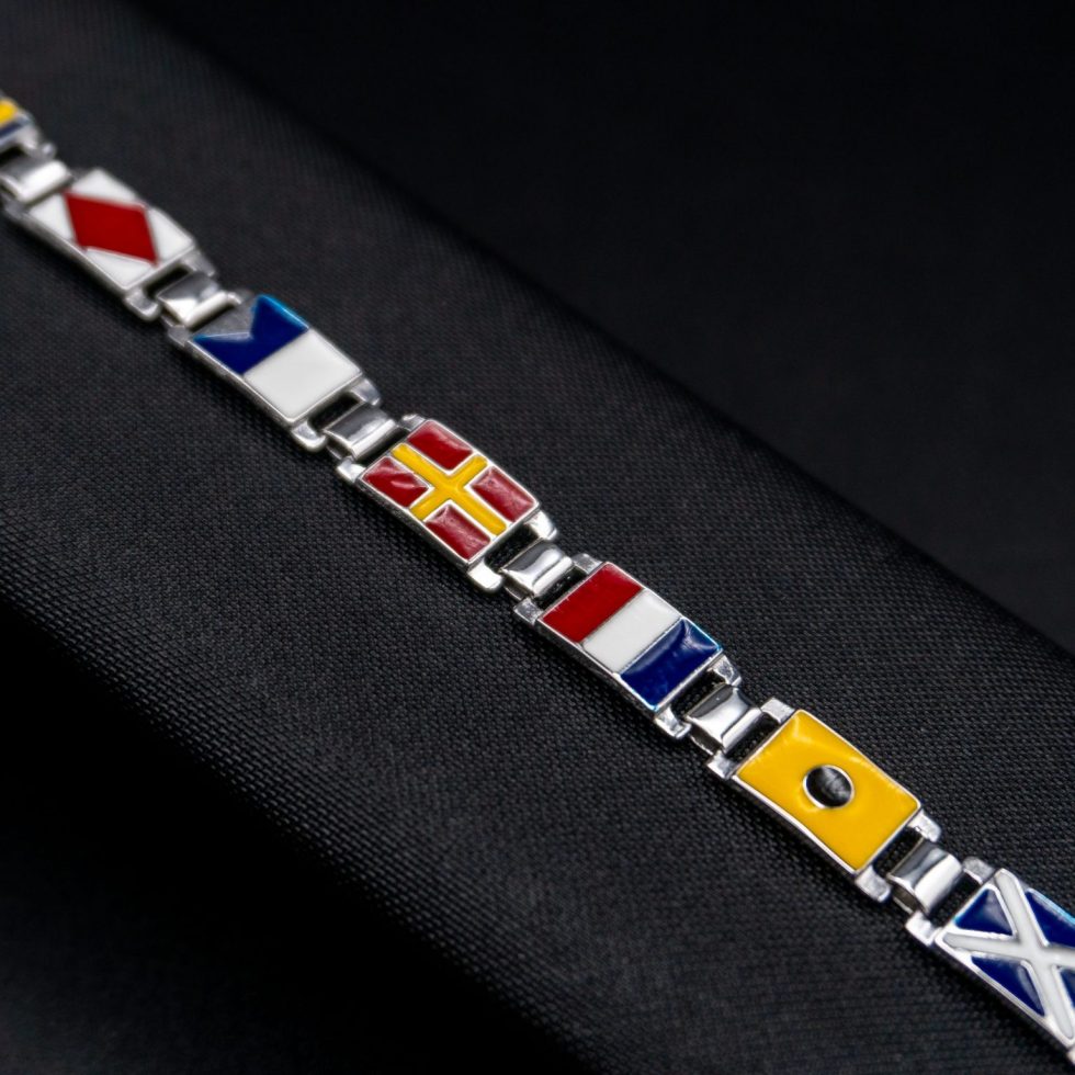 Bracciale bandiere nautiche "Santomá"