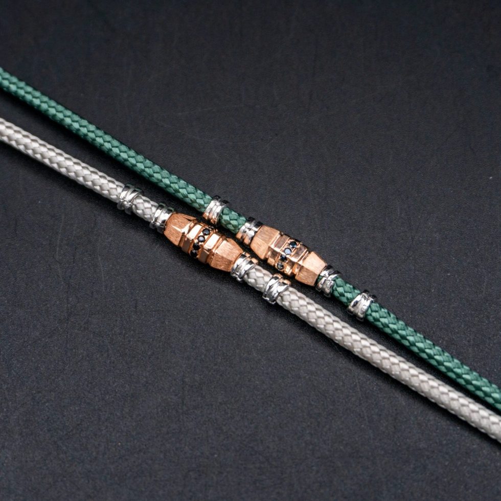 Bracciale nautico con cordino "Santomá"