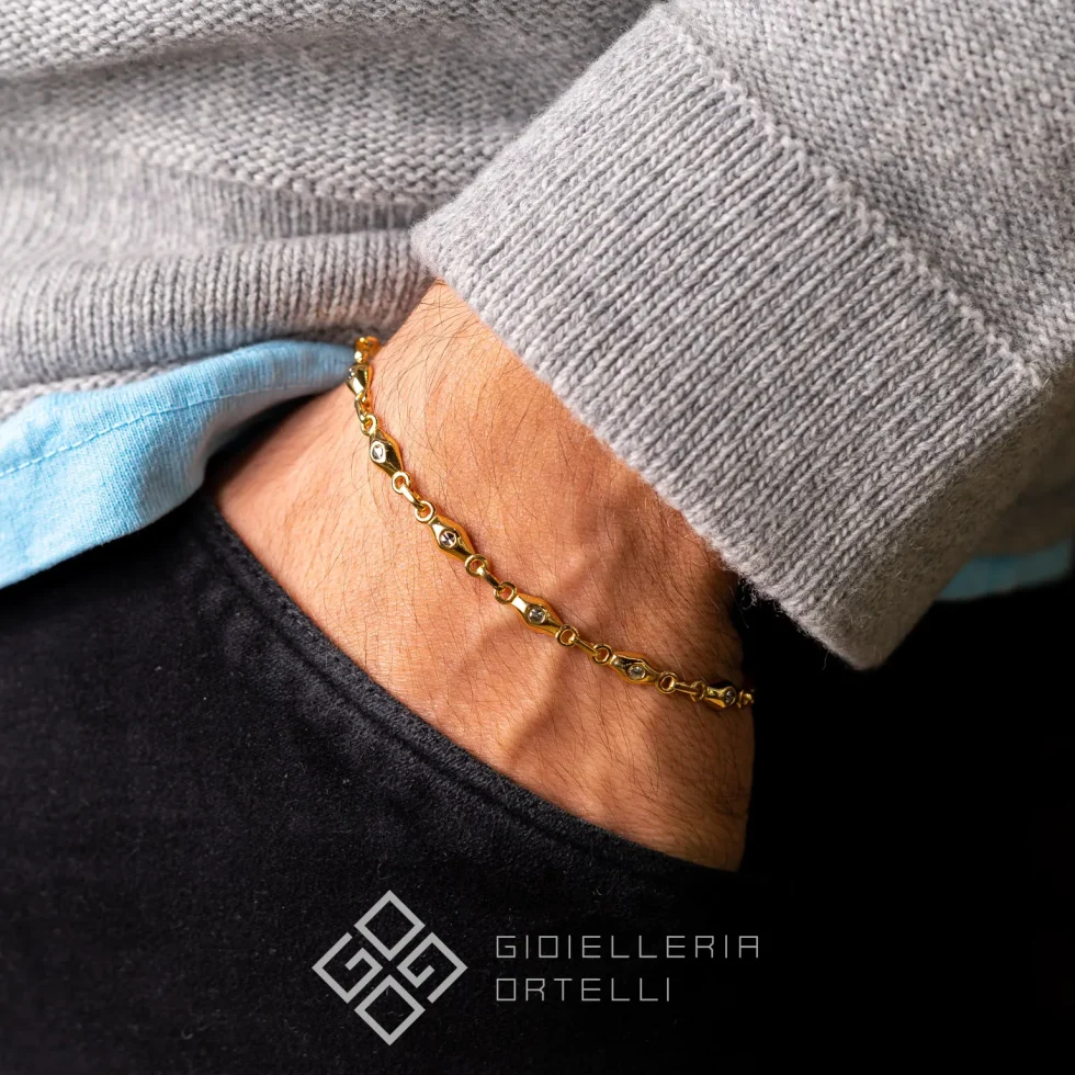 Bracciale Ciclope Gold "Santomà"