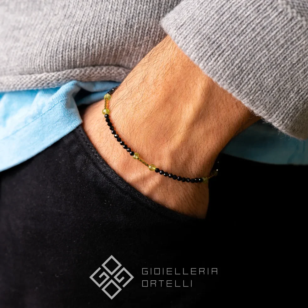 Bracciale Diamond Green "Santomà"