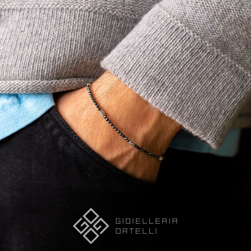 Bracciale Diamond Grey "Santomà"