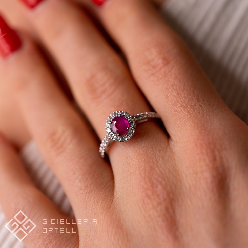 Anello Princess Ruby G.O.