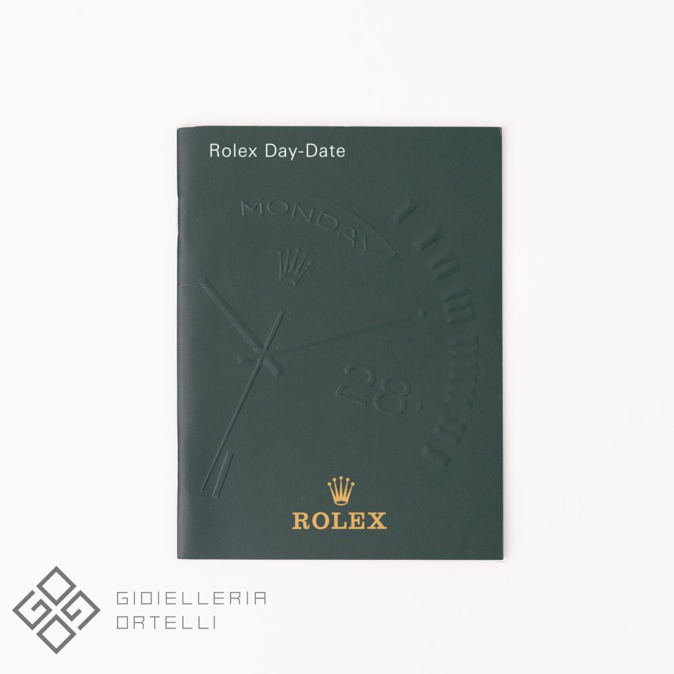 Rolex Day-Date Booklet | Seconda Generazione 2000-2013