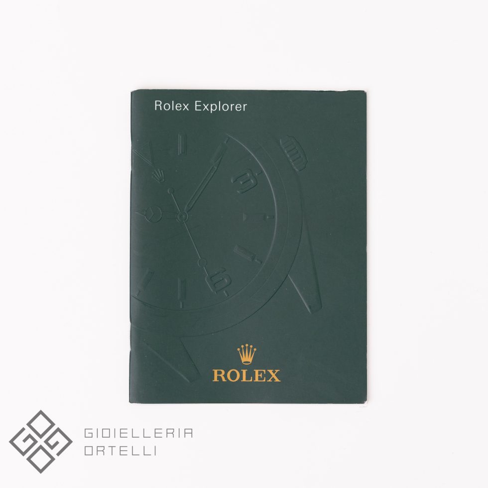 Rolex Explorer I Booklet | Seconda Generazione 2000-2013
