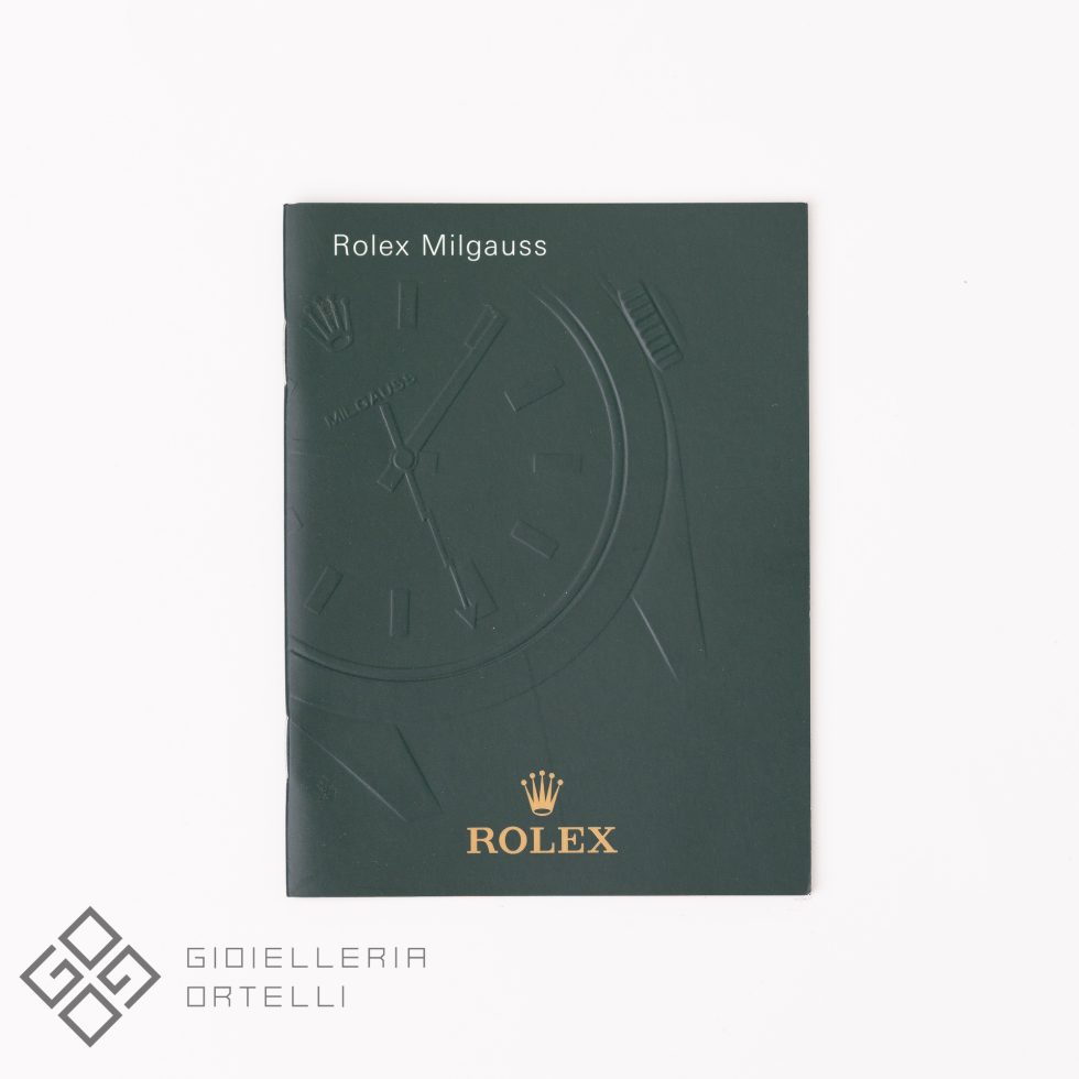 Rolex Milgauss Booklet | Seconda Generazione 2000-2013