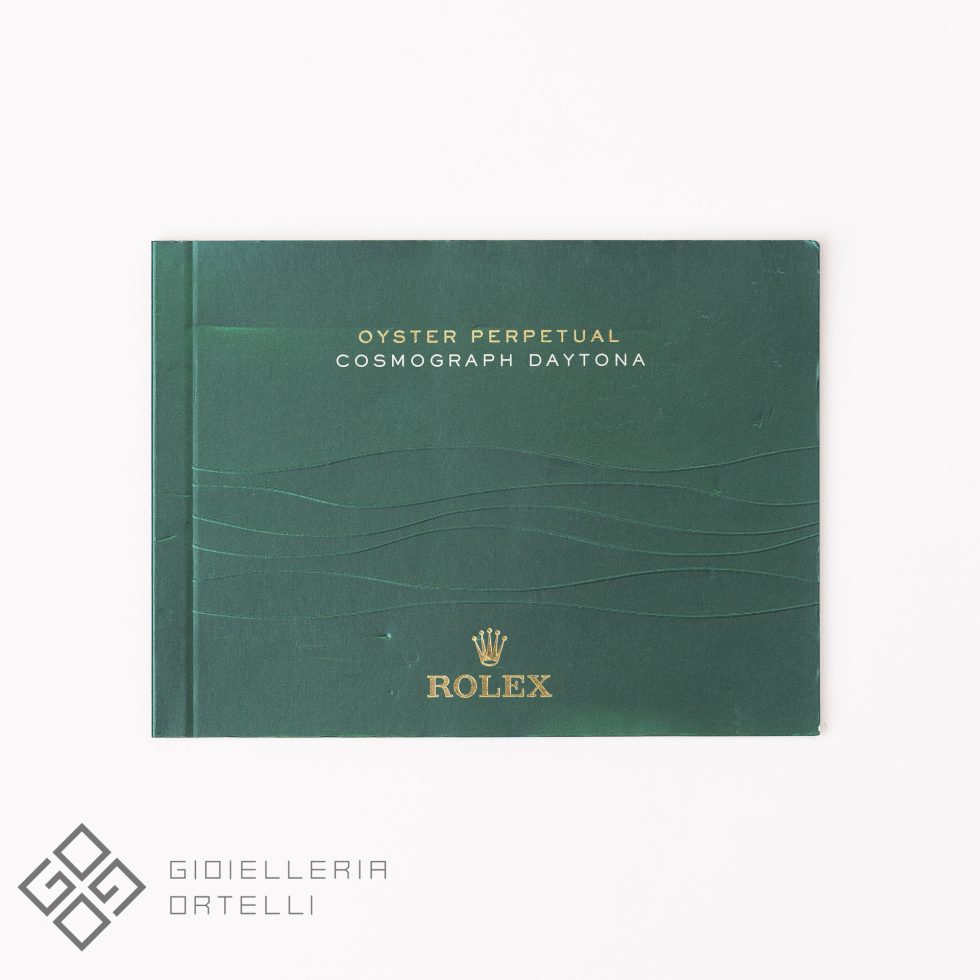 Rolex Daytona Booklet | Terza Generazione 2012-2016