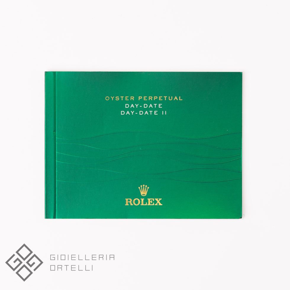 Rolex Day-Date Booklet | Terza Generazione 2012-2016