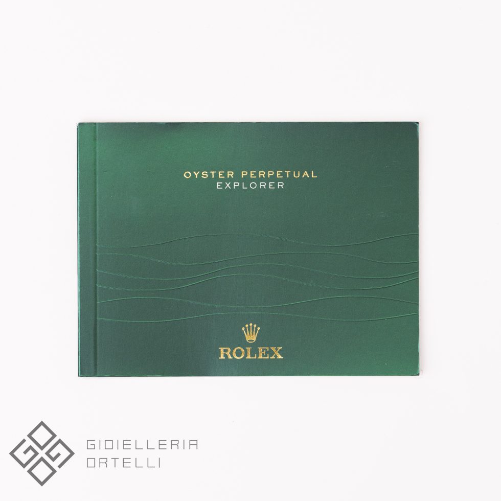 Rolex Explorer I Booklet | Terza Generazione 2012-2016