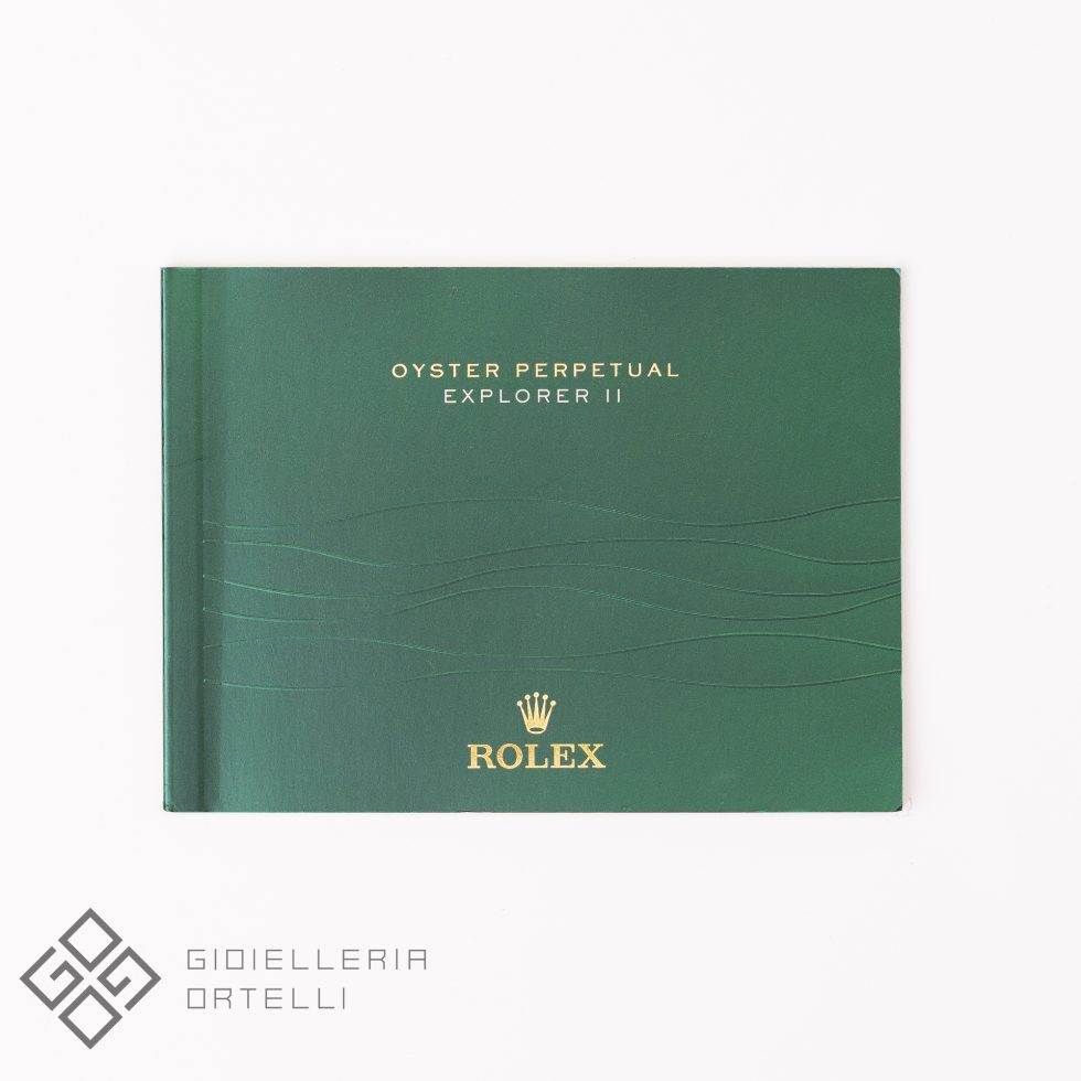 Rolex Explorer II Booklet | Terza Generazione 2012-2016