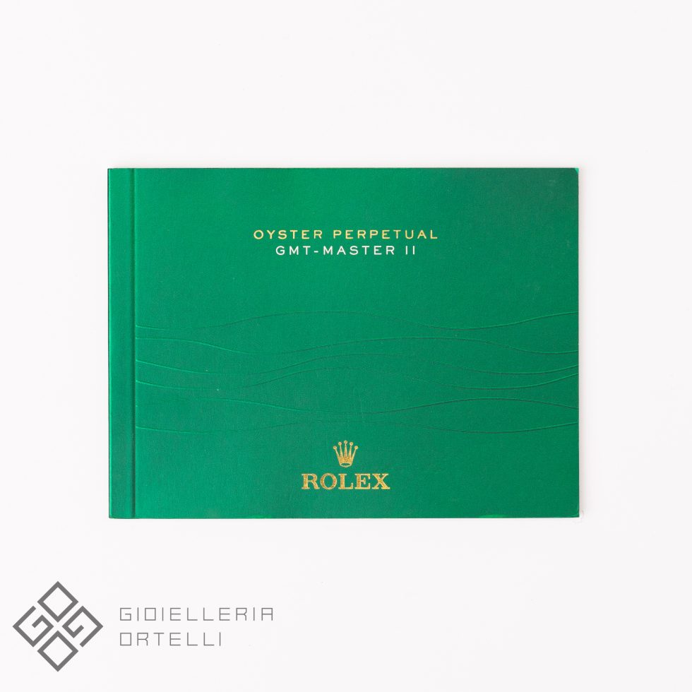 Rolex GMT-Master II Booklet | Terza Generazione 2012-2016