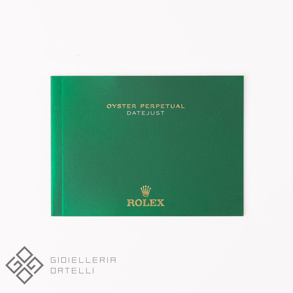 Rolex Datejust Booklet | Quarta Generazione 2016-2025