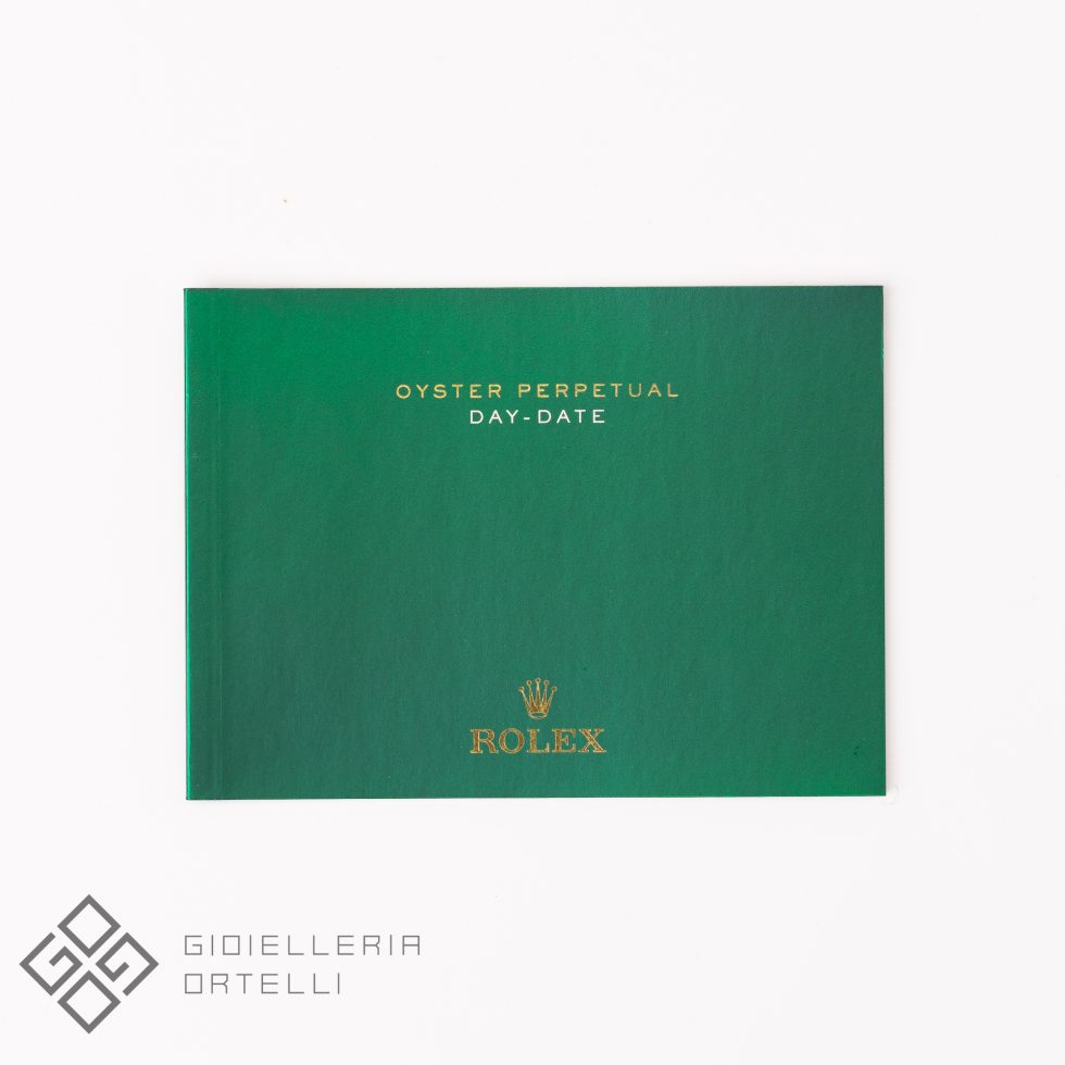 Rolex Day-Date Booklet | Quarta Generazione 2016-2025