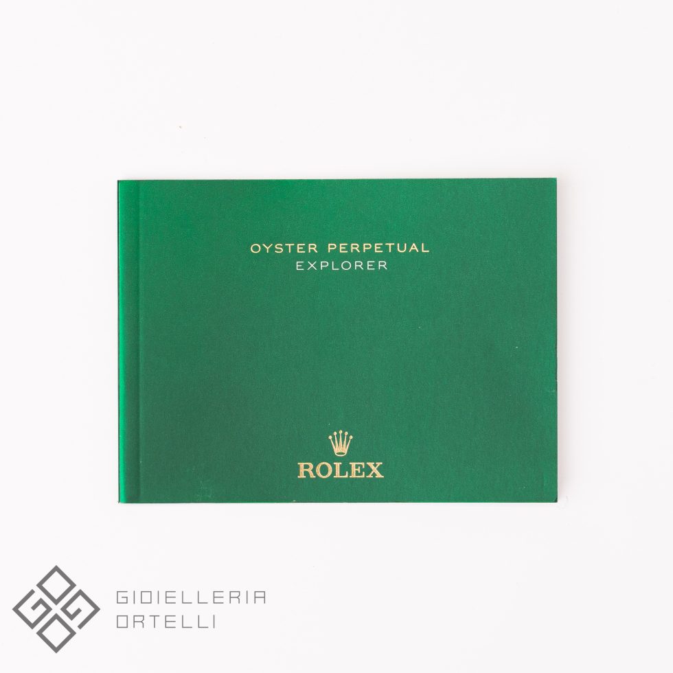 Rolex Explorer I Booklet | Quarta Generazione 2016-2025