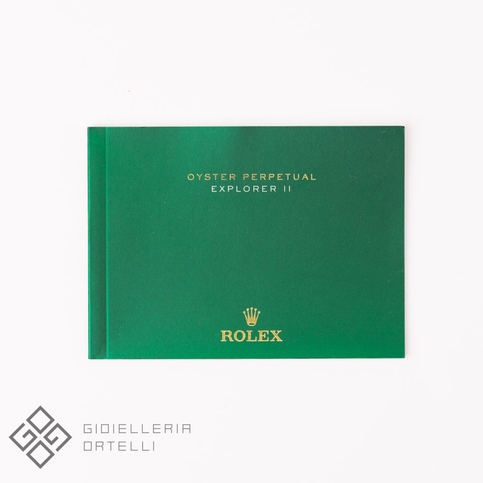 Rolex Explorer II Booklet | Quarta Generazione 2016-2025