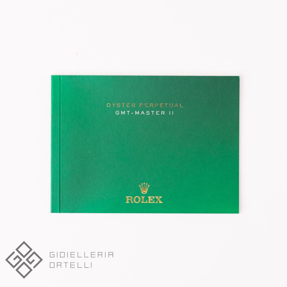 Rolex GMT-Master II Booklet | Quarta Generazione 2016-2025