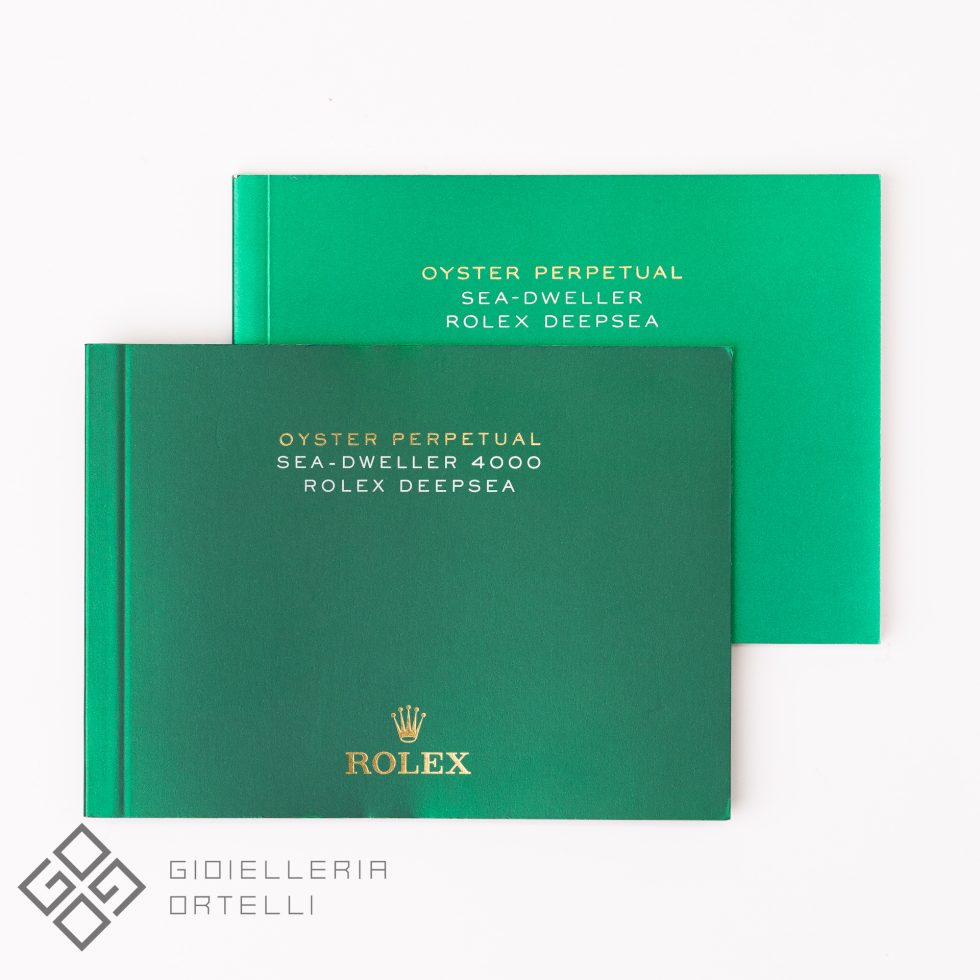 Rolex Sea-Dweller DEEPSEA/4000 Booklet | Quarta Generazione 2016-2025
