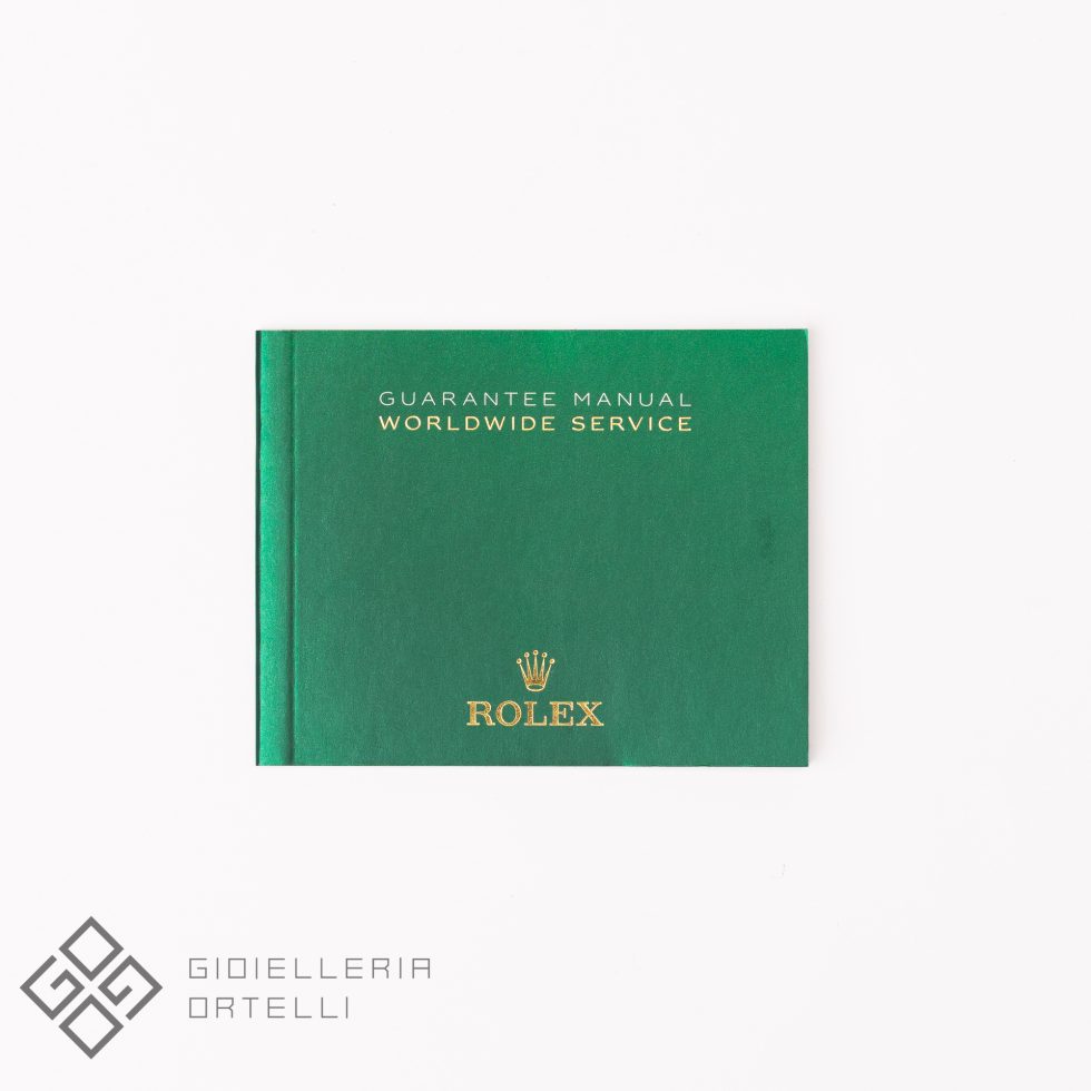 Manuale di Garanzia Rolex | Quinta Generazione 2016-2025