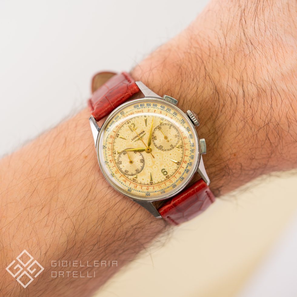 Longines 30ch Chronograph_5982 MK1_Jumbo_Patina_Top Condition_Never Polished