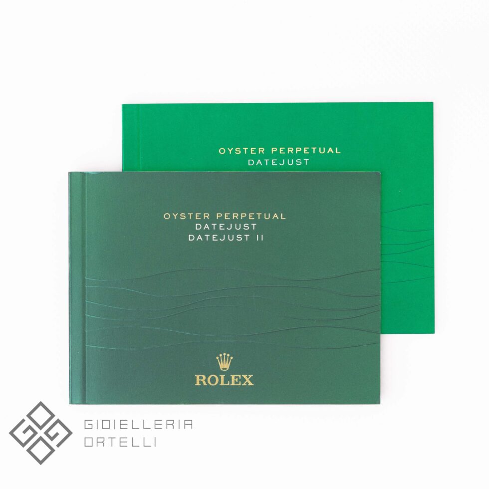 Rolex Datejust Booklet | Terza Generazione 2012-2016