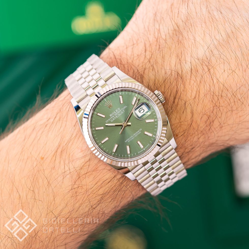 Rolex Datejust 36 Mint Green | 126234 | New | Full Set
