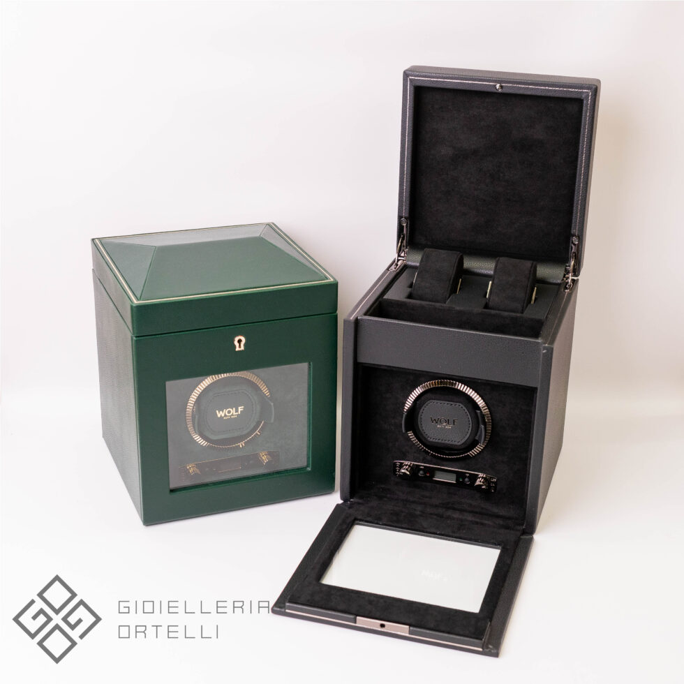 Carica Orologio Singolo con Portagioie | British Racing | Wolf 1834
