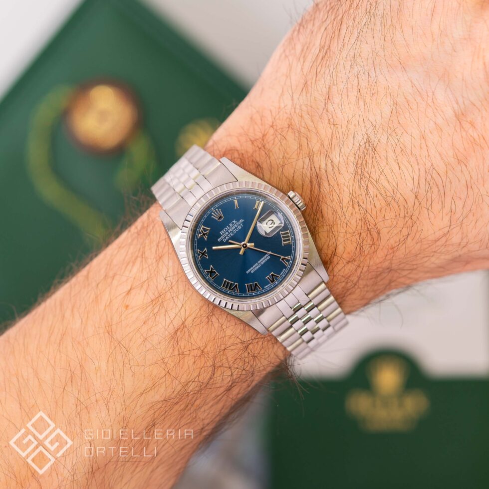 Rolex Datejust 36 Blue | 16220 | N.O.S. | Full set