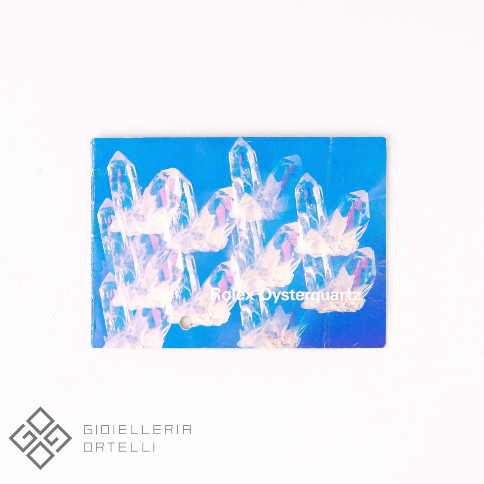 Rolex Oysterquatrz Booklet | Vintage 70'