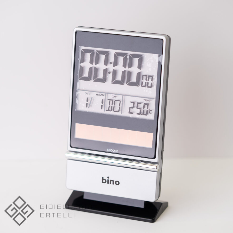 Sveglia Bino | Orologio con Carica solare XL
