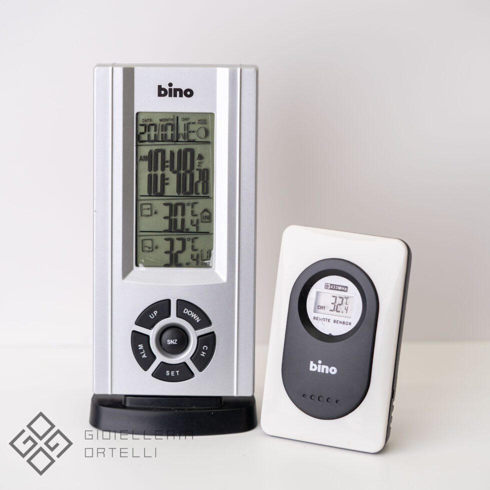 Stazione Barometrica Bino | Con orologio