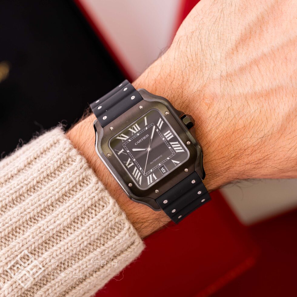 Cartier Santos De Cartier Black ADLC | WSSA0039 | Nuovo 2026| Full Set