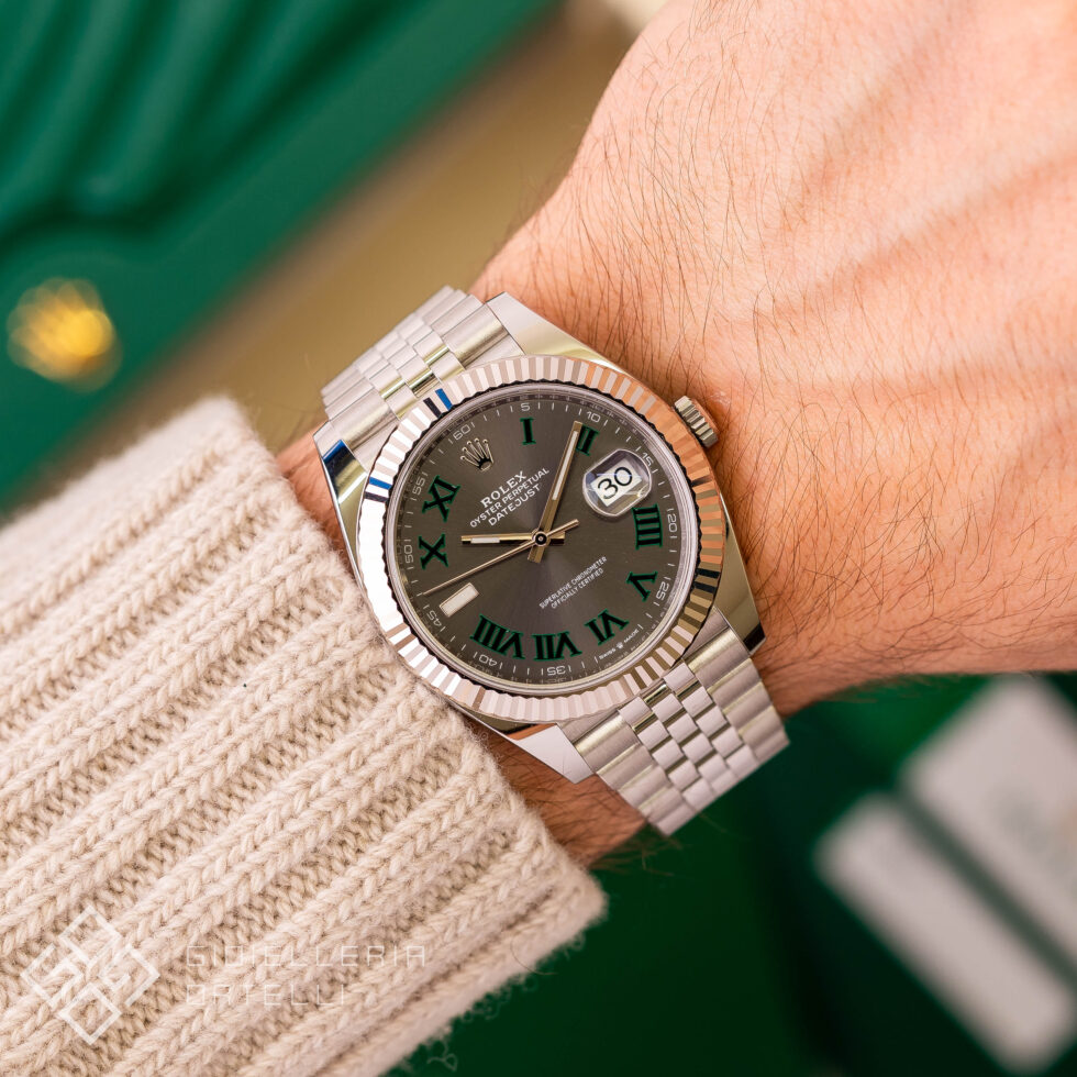 Rolex Datejust 41 Wimbledon | 126334 | Jubilee | Full Set | Like New