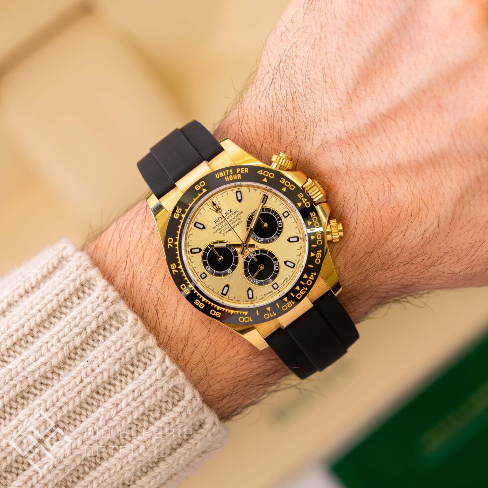 Rolex Daytona Pikachu | Oysterflex | 116518LN | Full Set | Like New