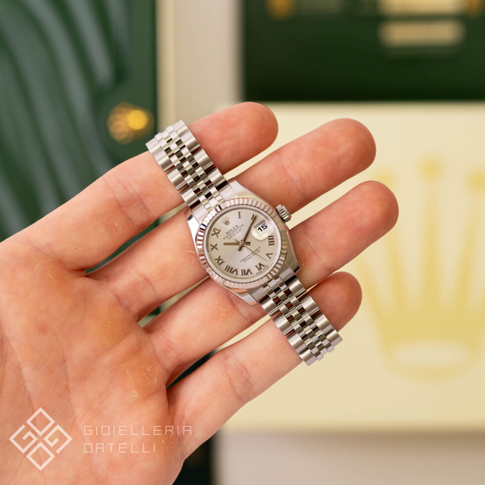 Rolex Lady-Datejust 26mm Roman Dial | 179174 | Full Set | Like New