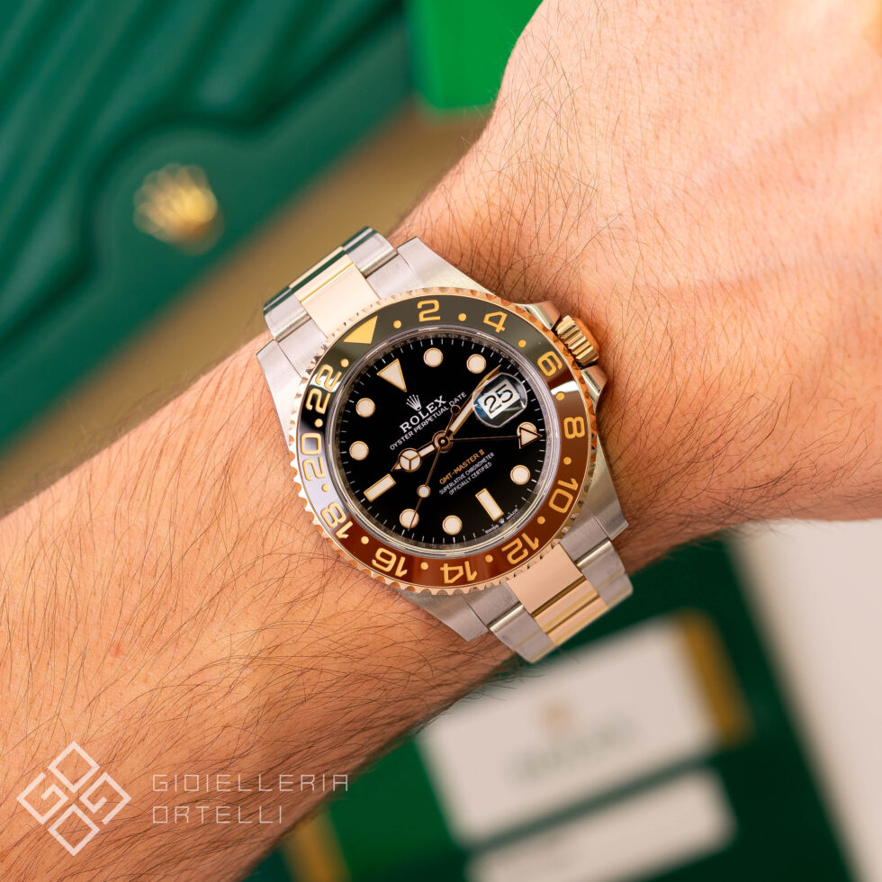 Rolex GMT-Master II Rootbeer | 126711CHNR | Full Set | Mai Indossato