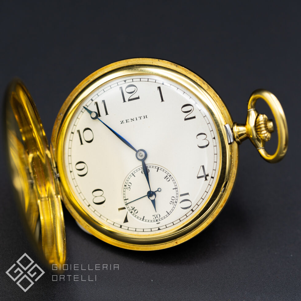 Zenith Savonette orologio da Tasca | In Oro 18kt | Del 1900