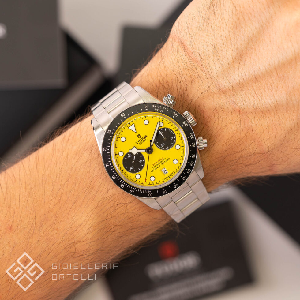 Tudor Black Bay Chrono 39 Bumblebee | 79310N | Nuovo 06/26 | Full Set