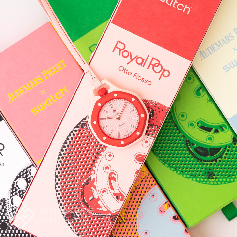 Swatch Audemars Piguet Royal Pop SSX03R100N | Otto Rosso | New | Full Set | ITA