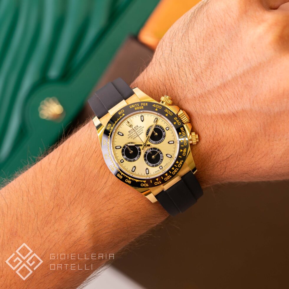 Rolex Daytona Pikachu | Oysterflex | 116518LN | Full Set | Like New | Stickers | ITA